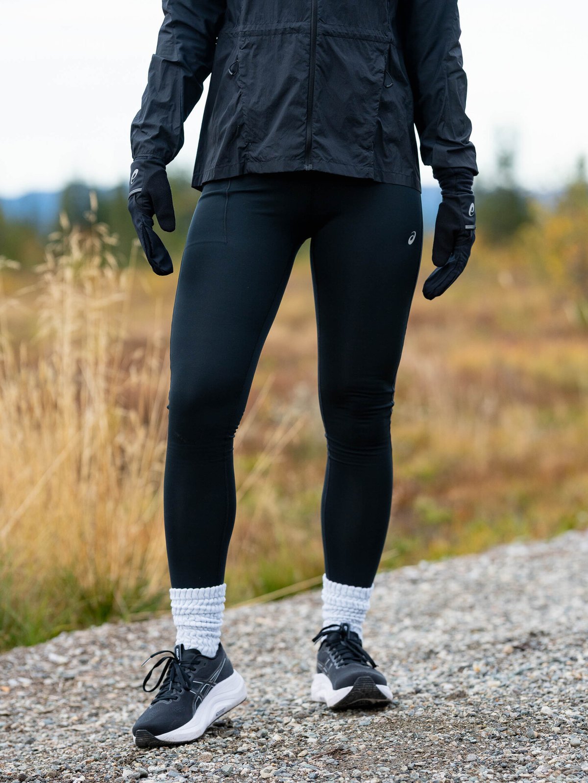 ASICS Road Winter High Waist Tight Performance Black