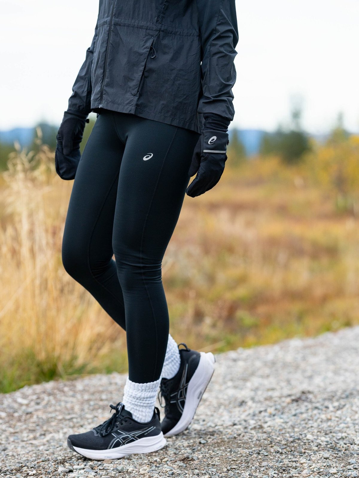 ASICS Road Winter High Waist Tight Performance Black