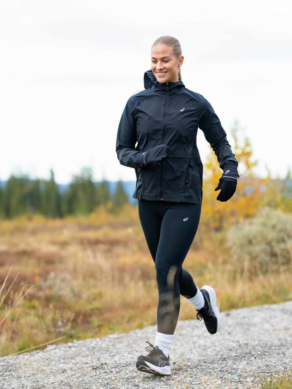 ASICS Road Winter High Waist Tight Performance Black