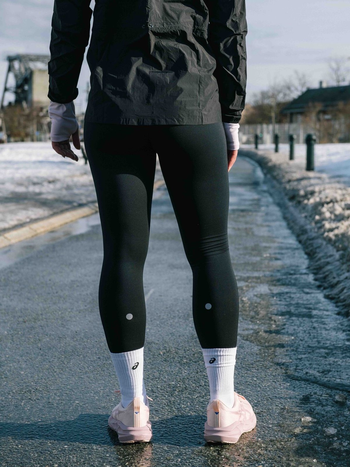 ASICS Road Winter High Waist Tight Performance Black