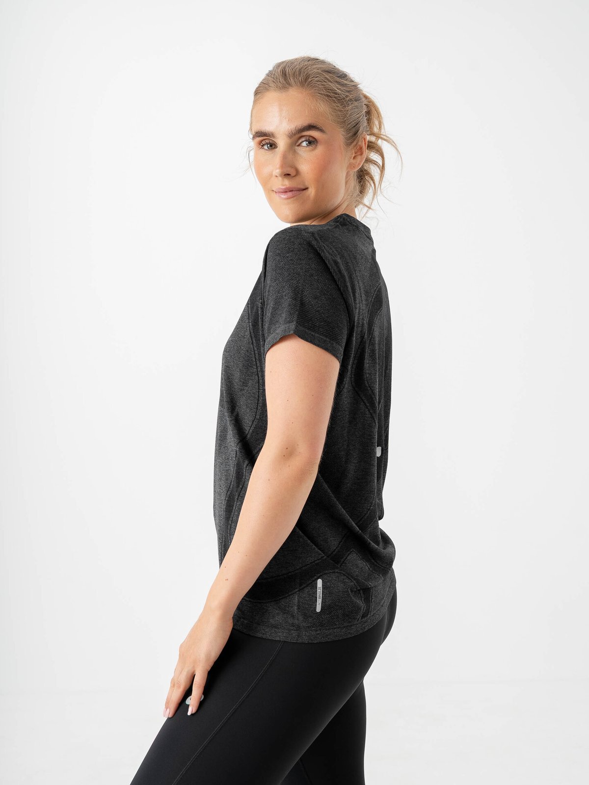 ASICS Road Seamless Short Sleeve Top Performance Black/Graphite Grey
