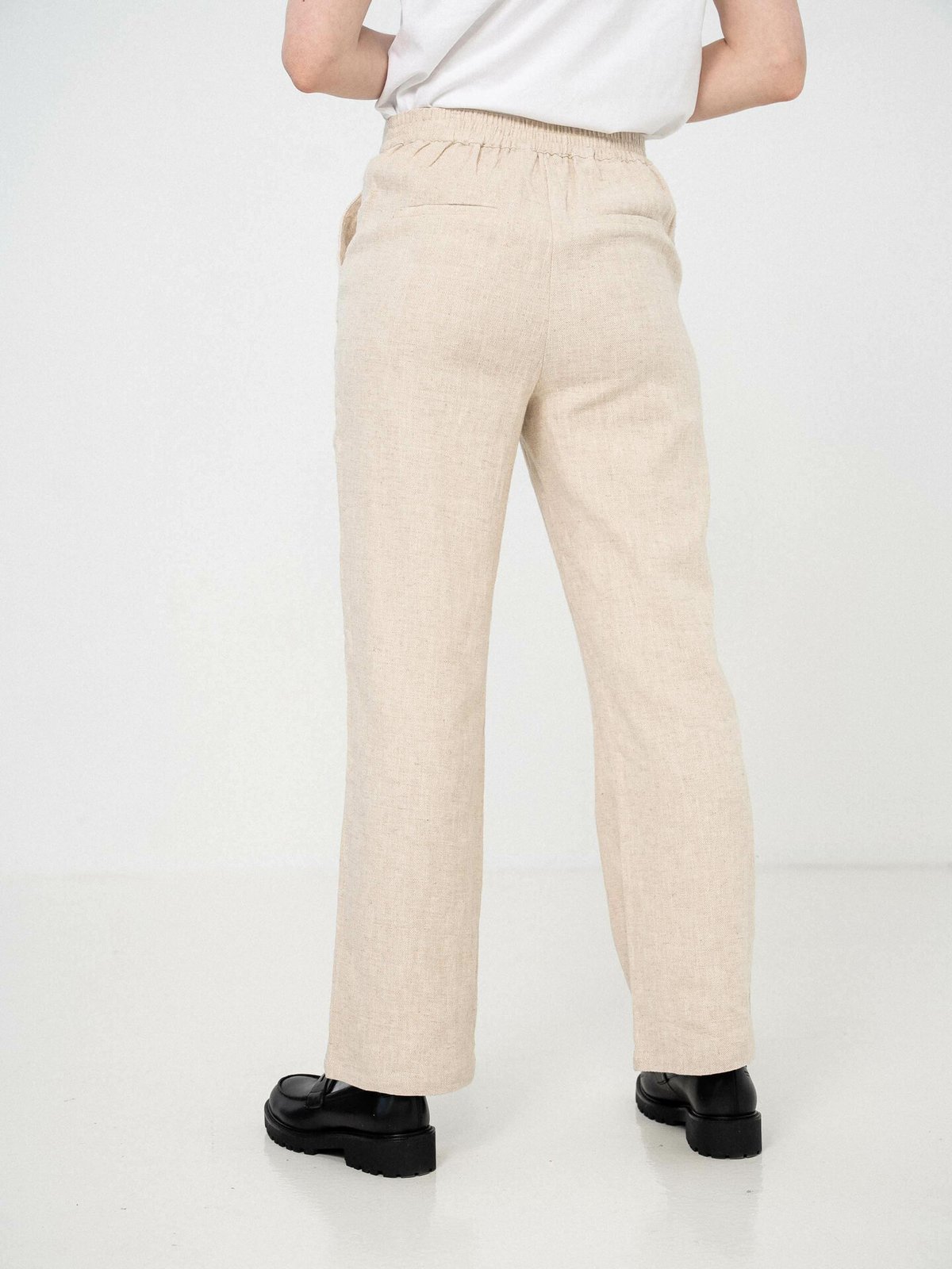 A-View Annali linen pant Light sand