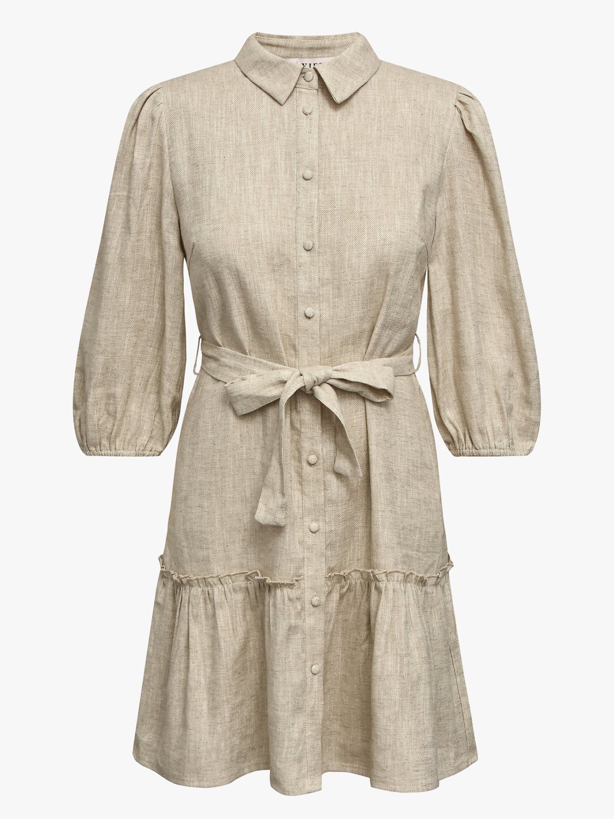 A-View Linen dress Light Sand