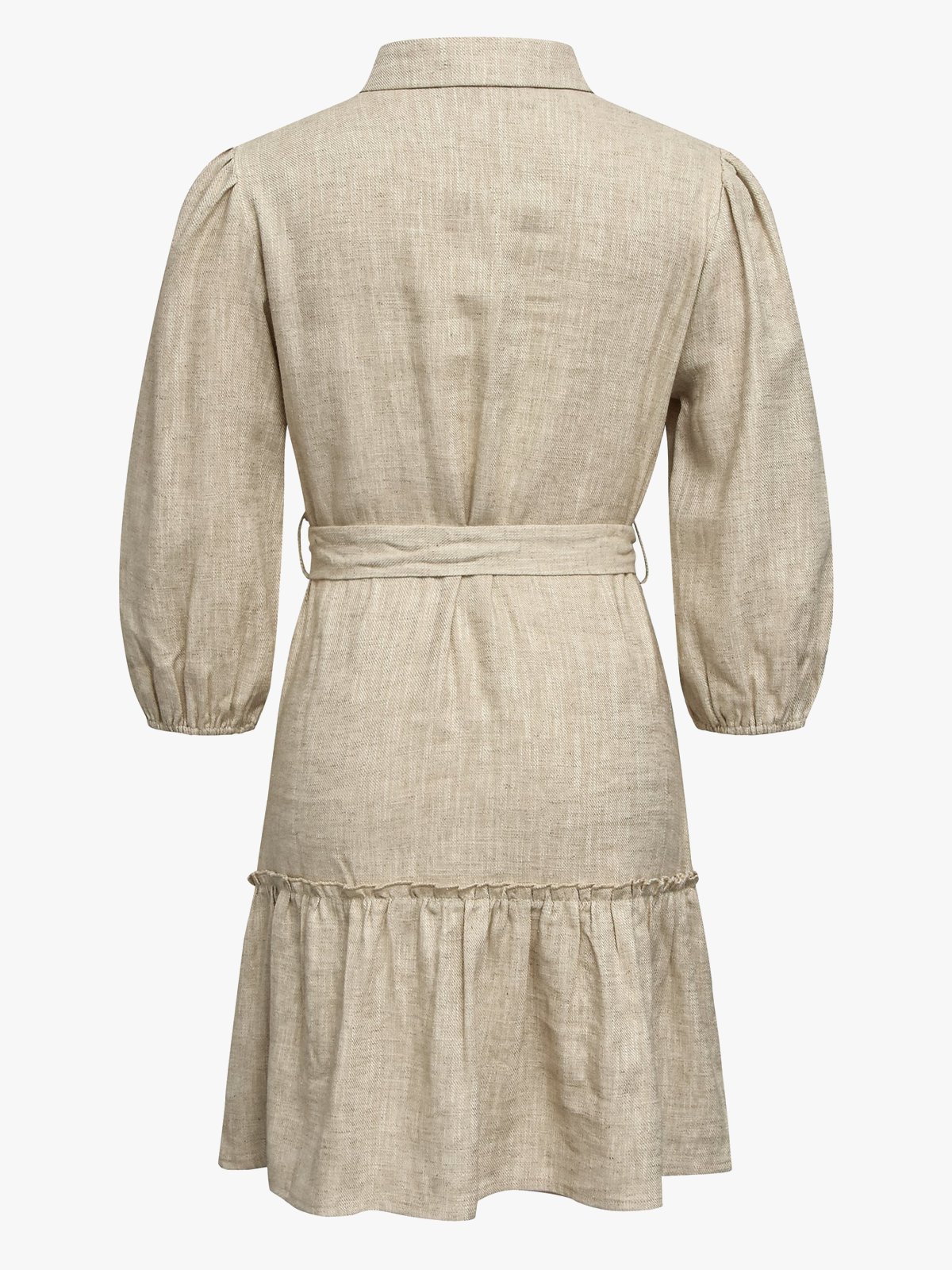 A-View Linen dress Light Sand