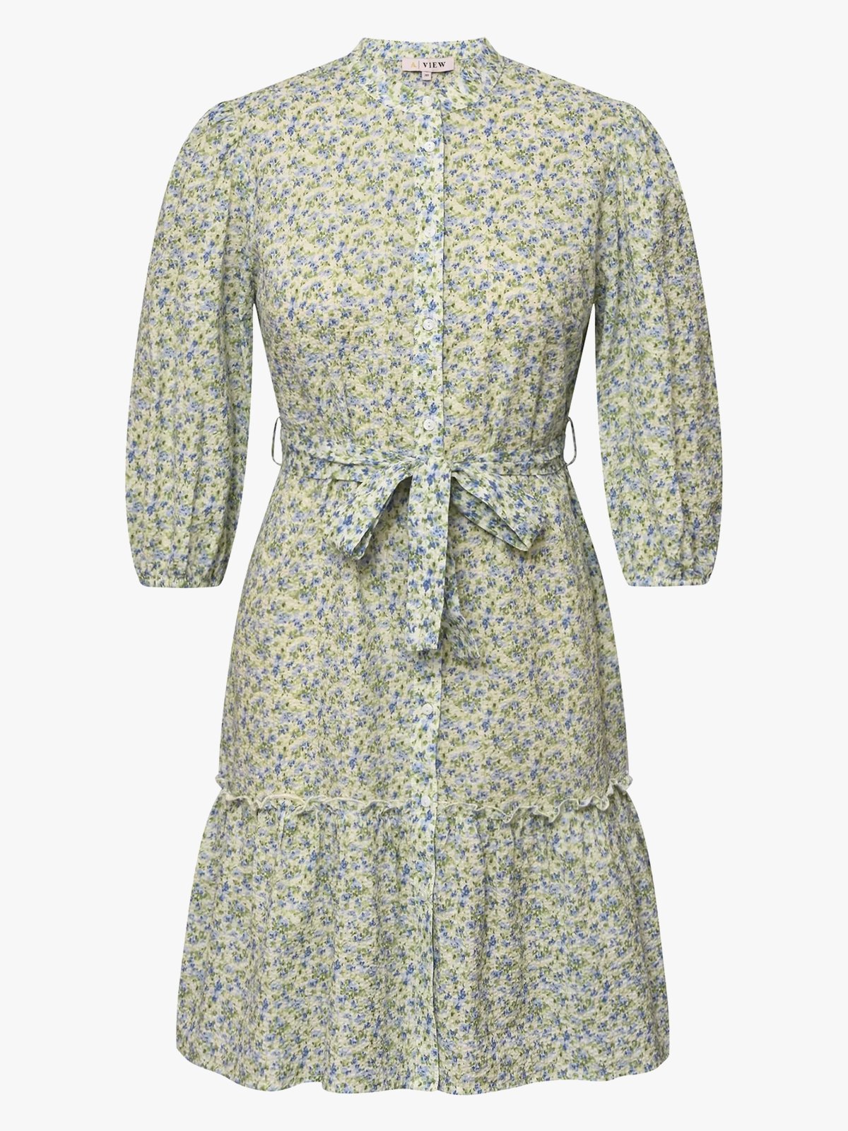 A-View Kate Dress Blue / Green