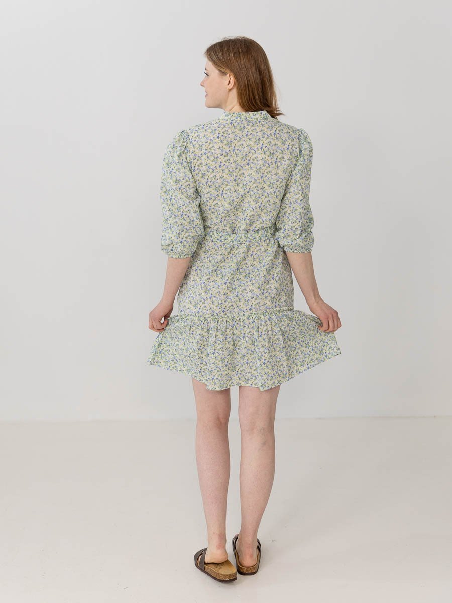 A-View Kate Dress Blue / Green