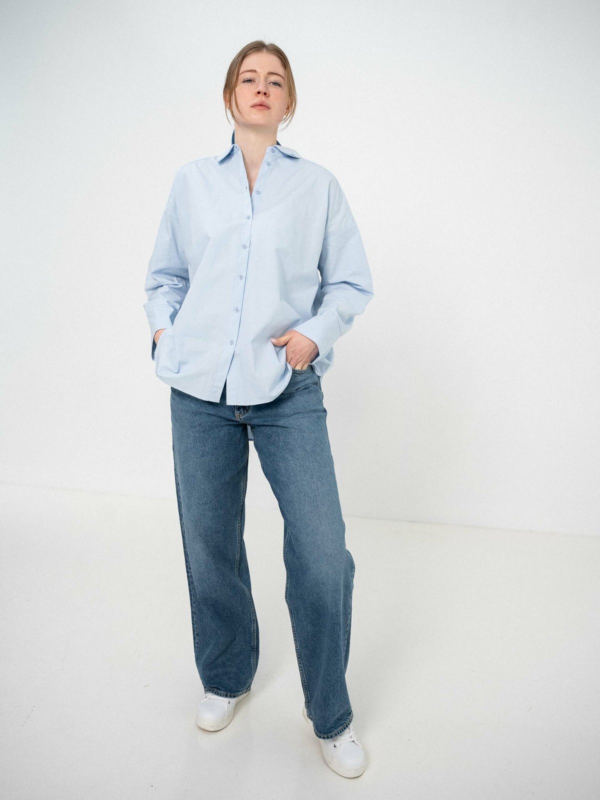 A-View Magnolia Shirt Light Blue