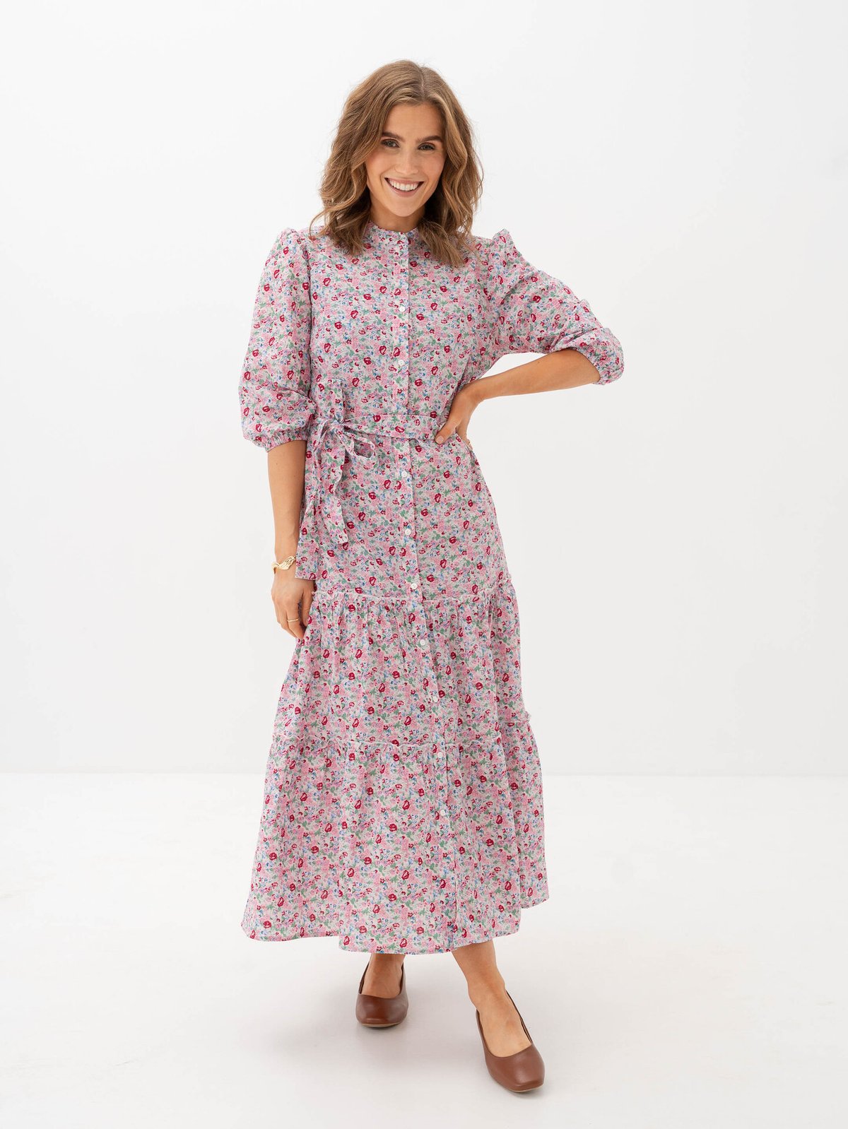 A-View Kate Long Dress Rose/Pink