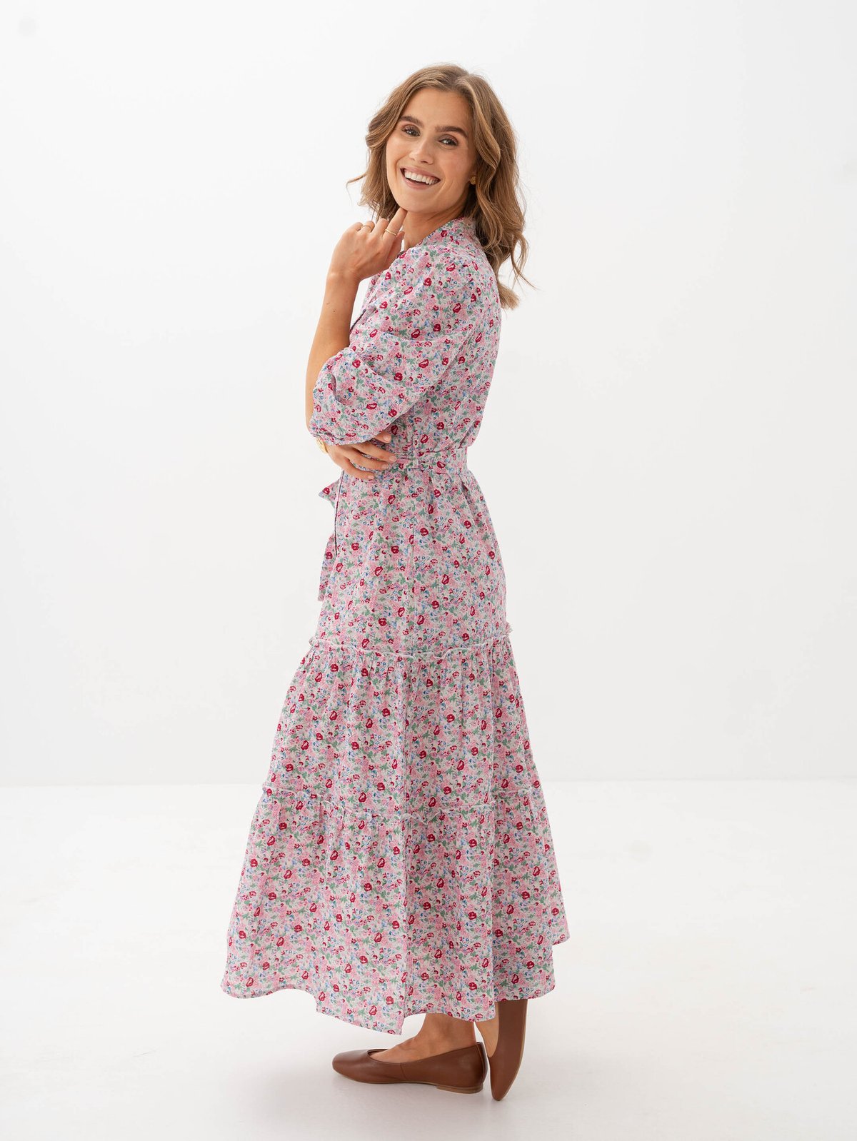 A-View Kate Long Dress Rose/Pink