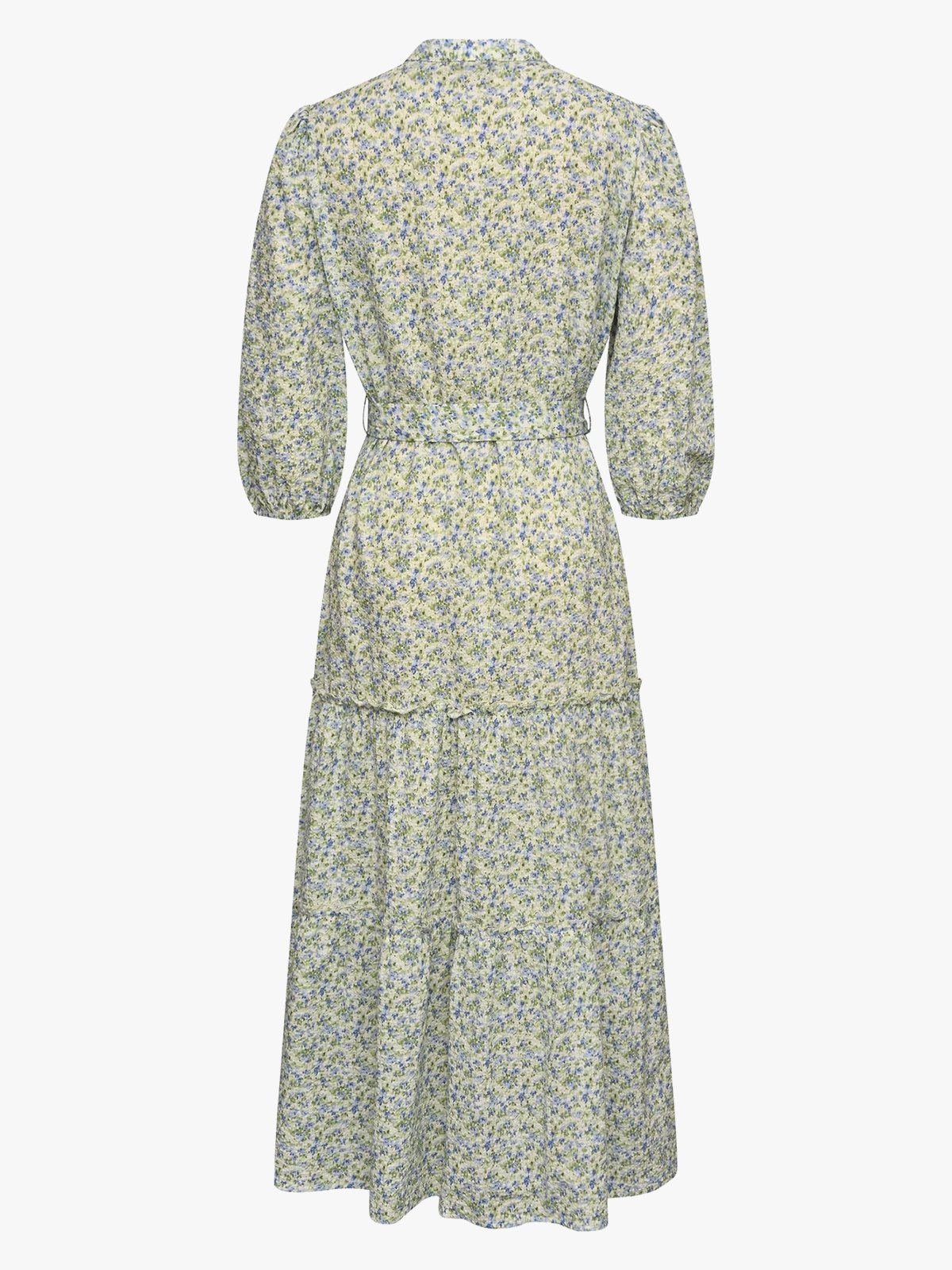 A-View Kate Long Dress Pale Mint / Off White