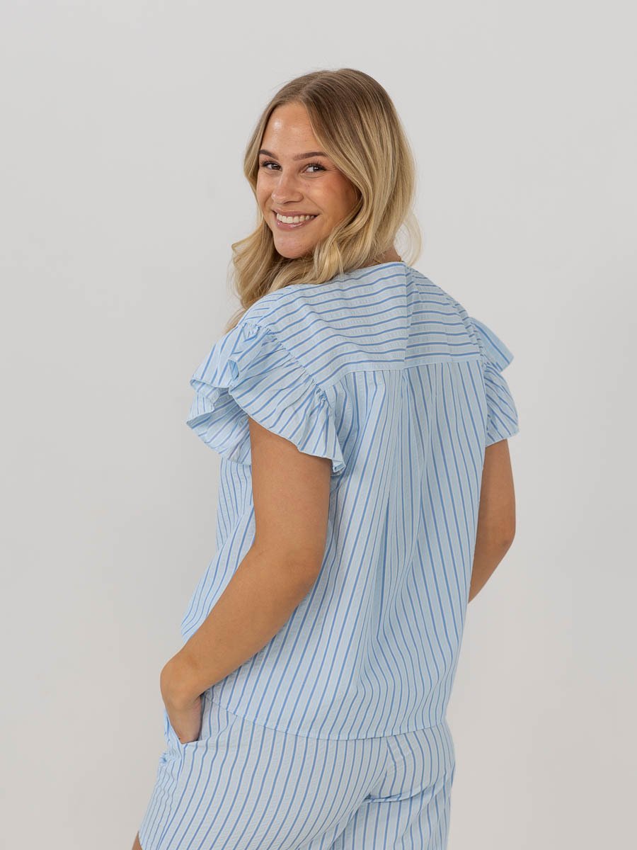 A-View Bell Top Blue