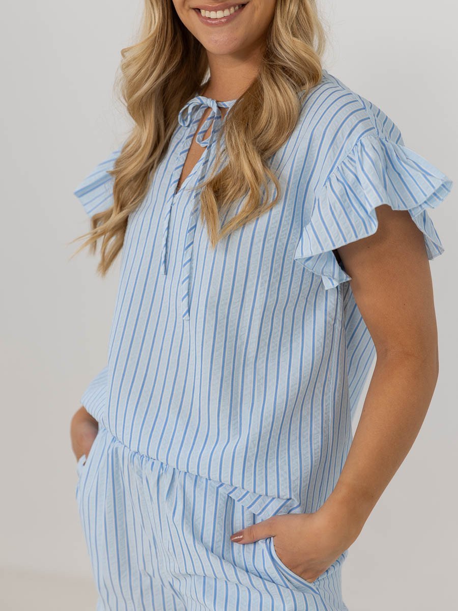 A-View Bell Top Blue