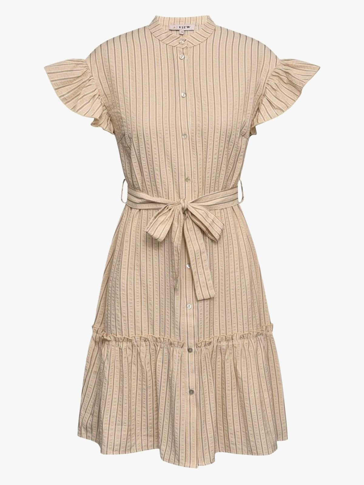 A-View Bell Dress Sand