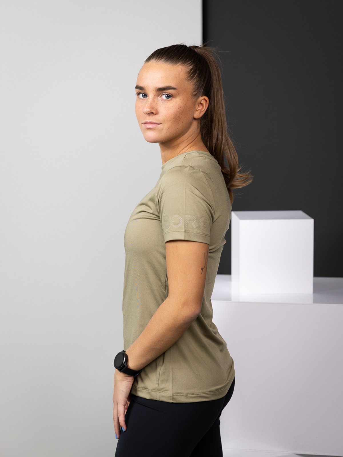 Björn Borg Borg Slim T-Shirt Aloe