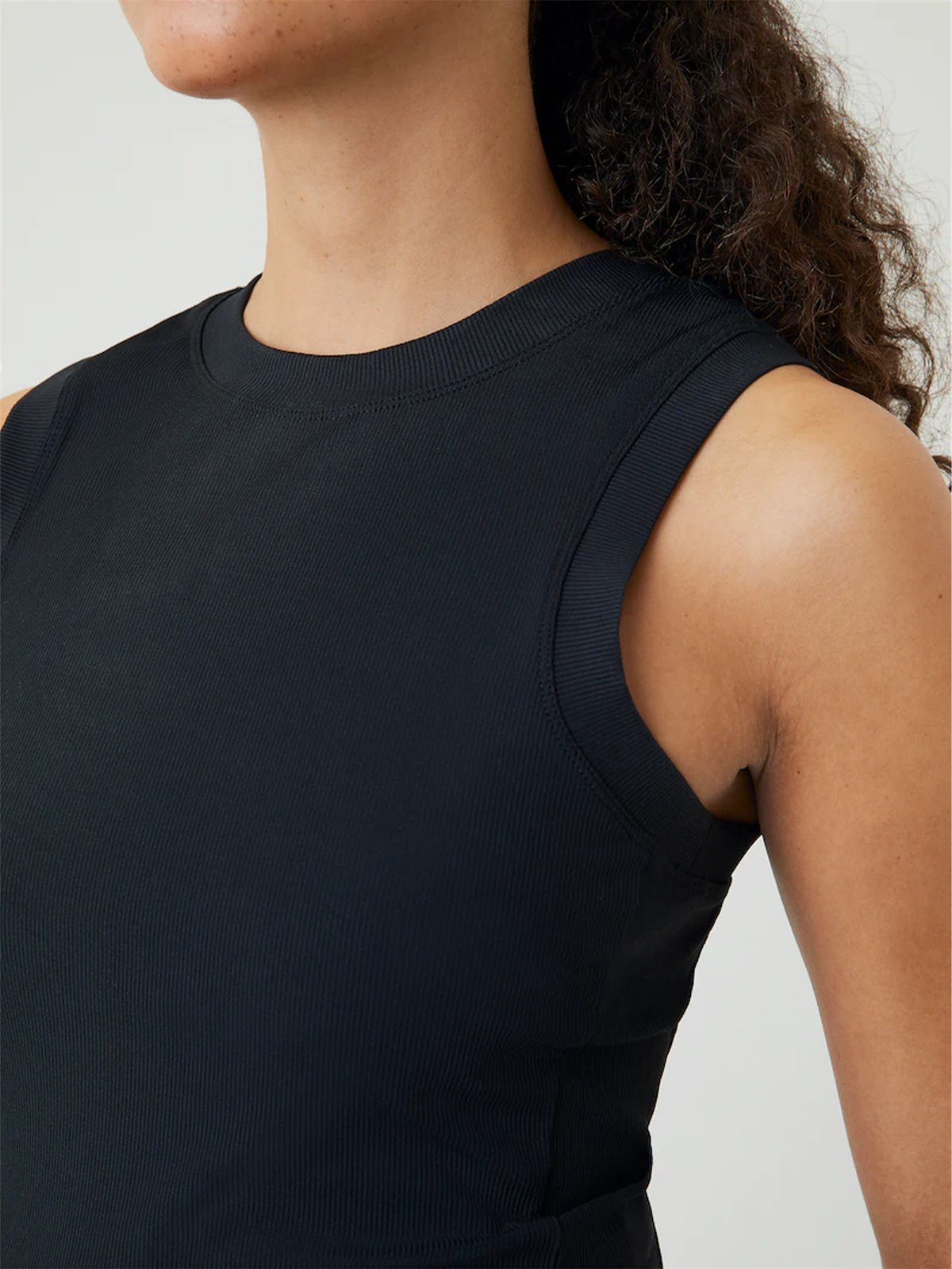Björn Borg Ace Rib Tank Pocket Black Beauty