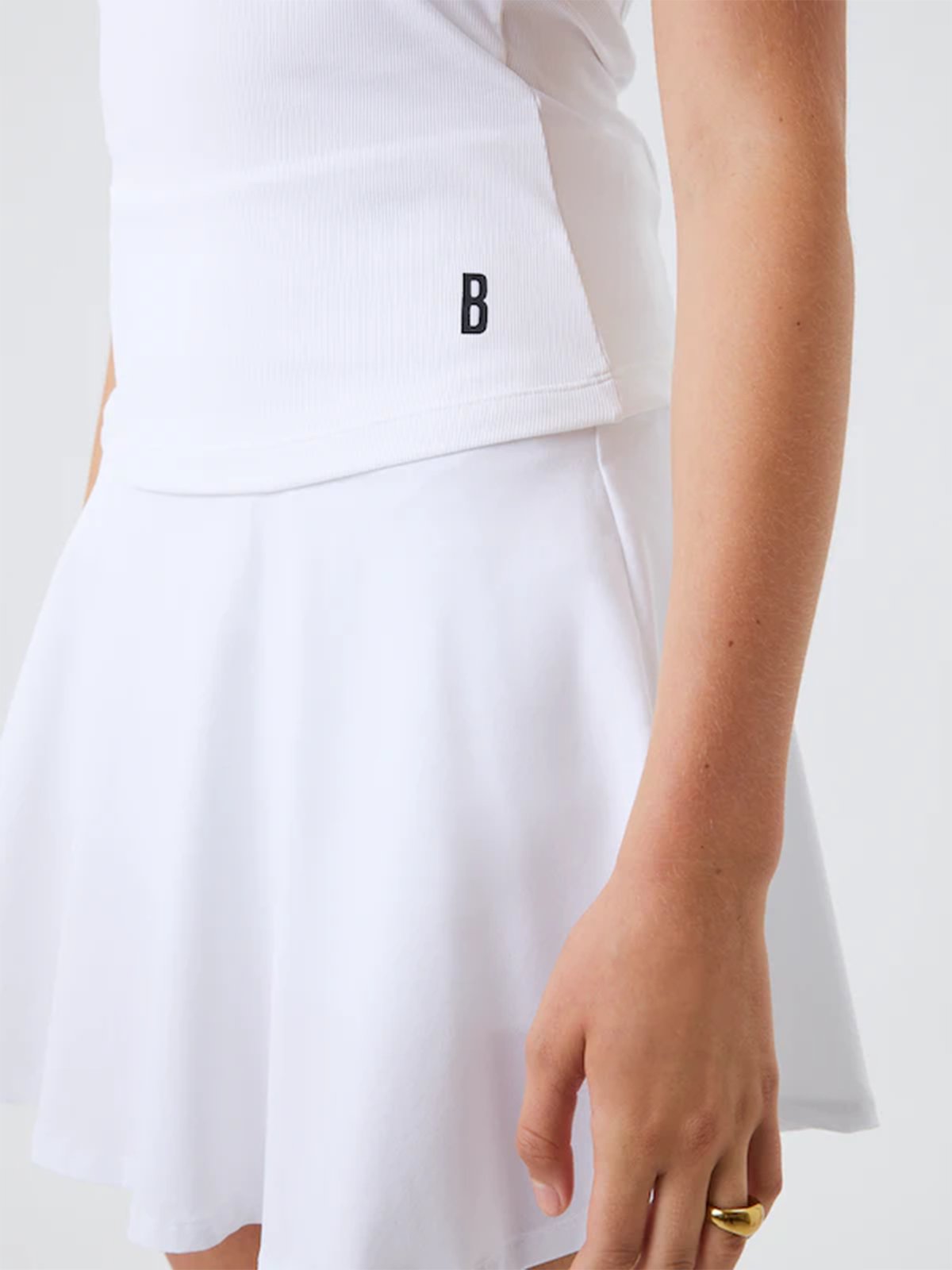Björn Borg Ace Rib Tank Pocket Brilliant White