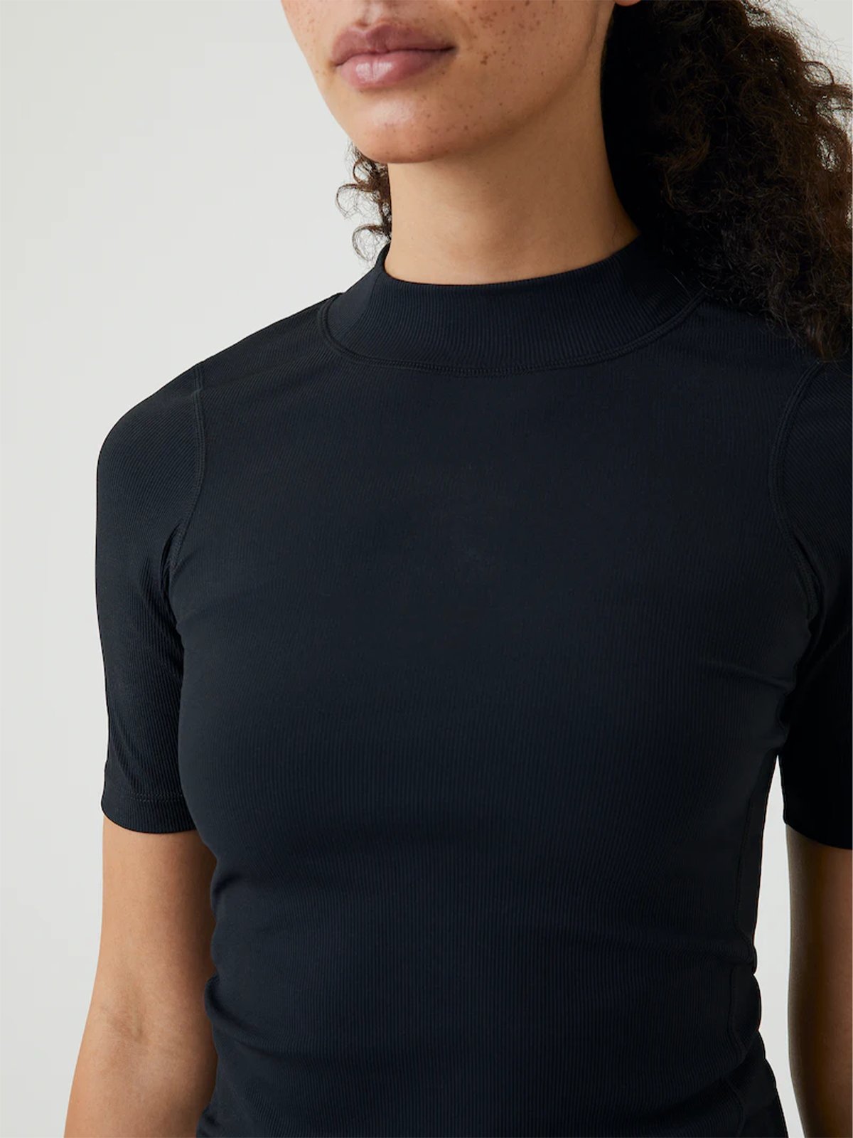 Björn Borg Ace Rib T-Shirt Pocket Black Beauty