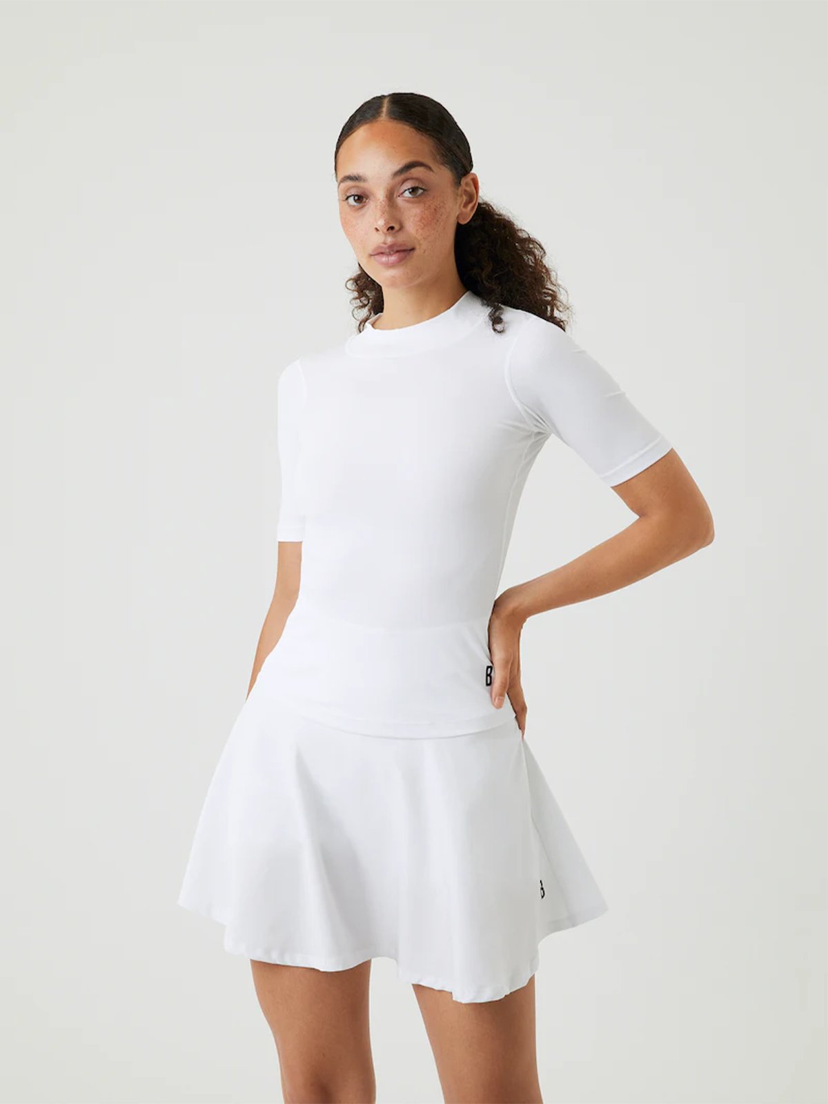 Björn Borg Ace Rib T-Shirt Pocket Brilliant White