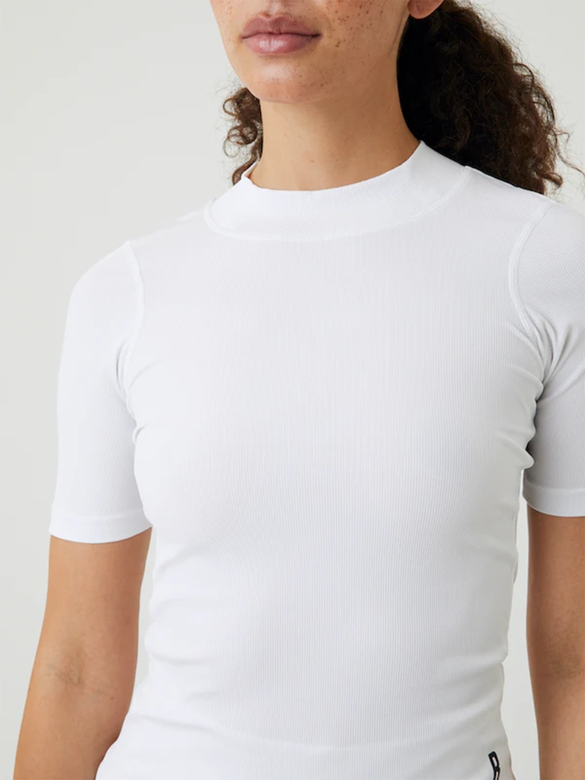 Björn Borg Ace Rib T-Shirt Pocket Brilliant White