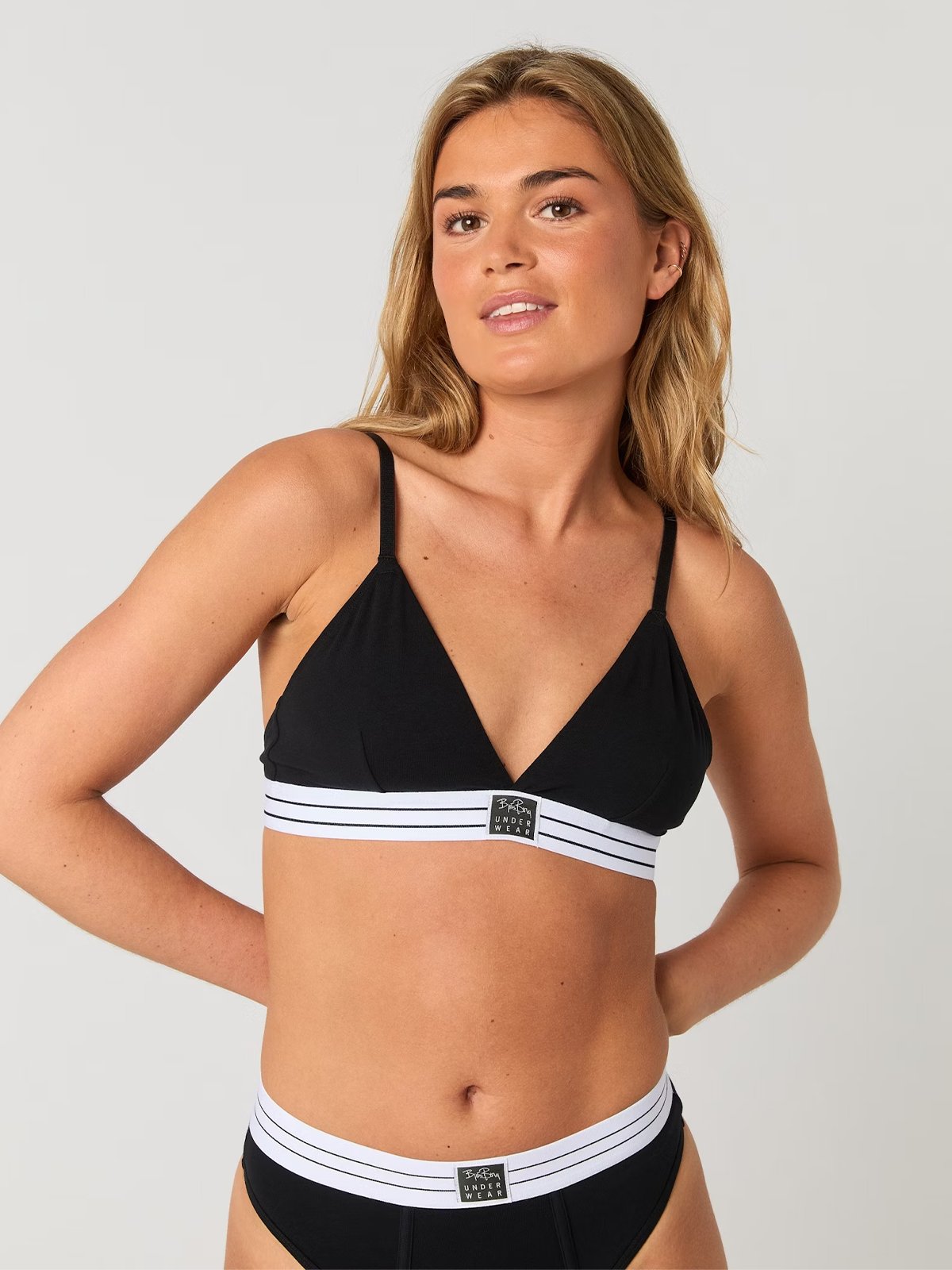 Björn Borg Original Triangle Bra 1P Black Beauty