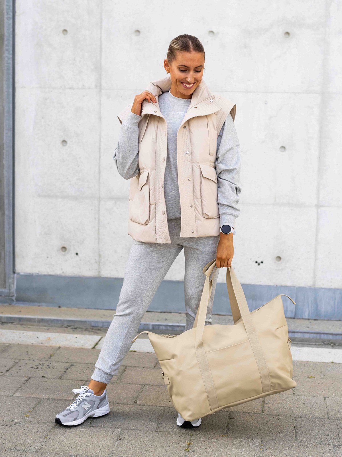 Beckmann Street Weekend Bag 48 H Beige