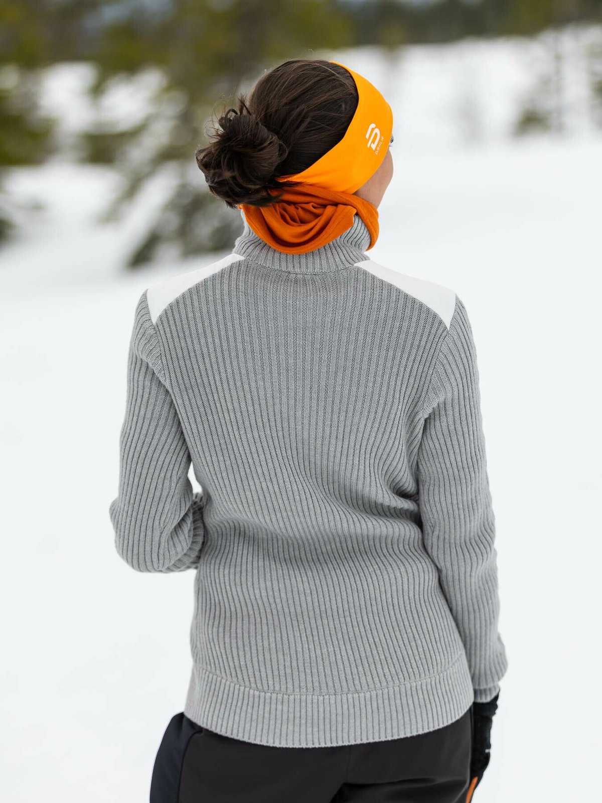 Dæhlie Half Zip Comfy Snow White