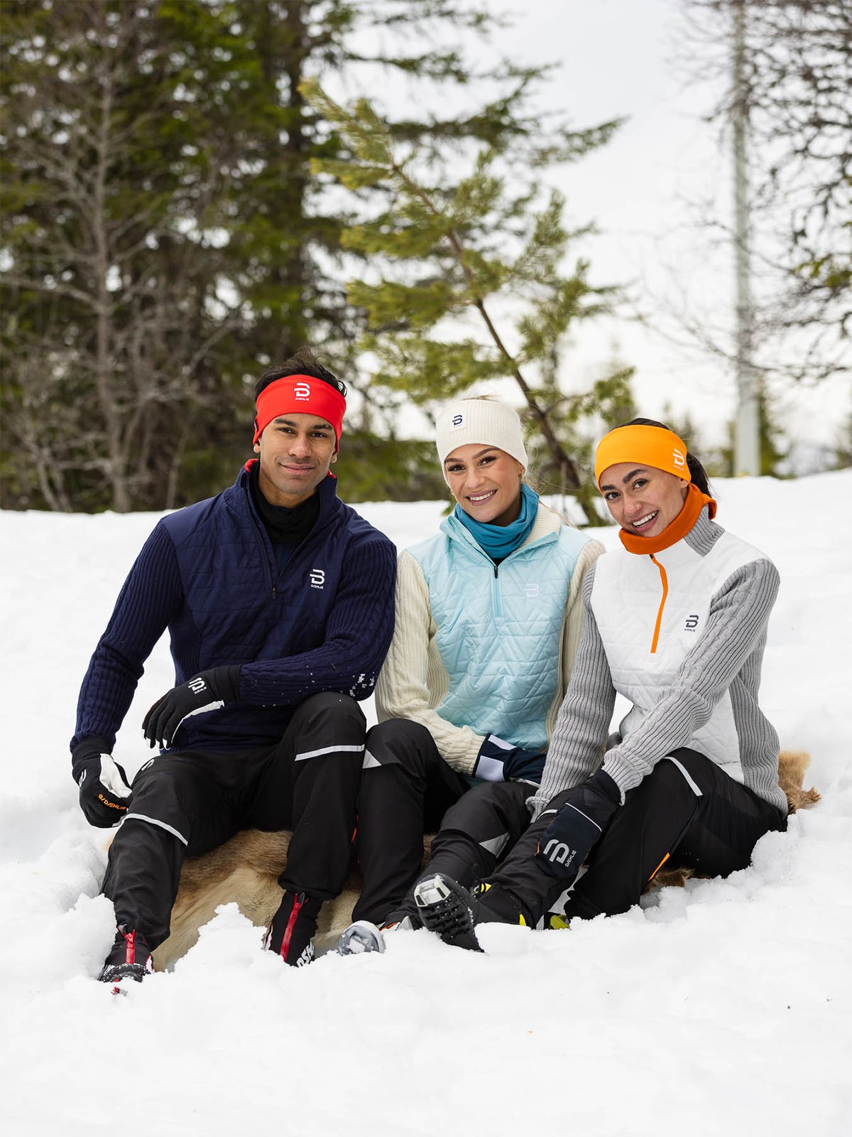 Dæhlie Half Zip Comfy Snow White