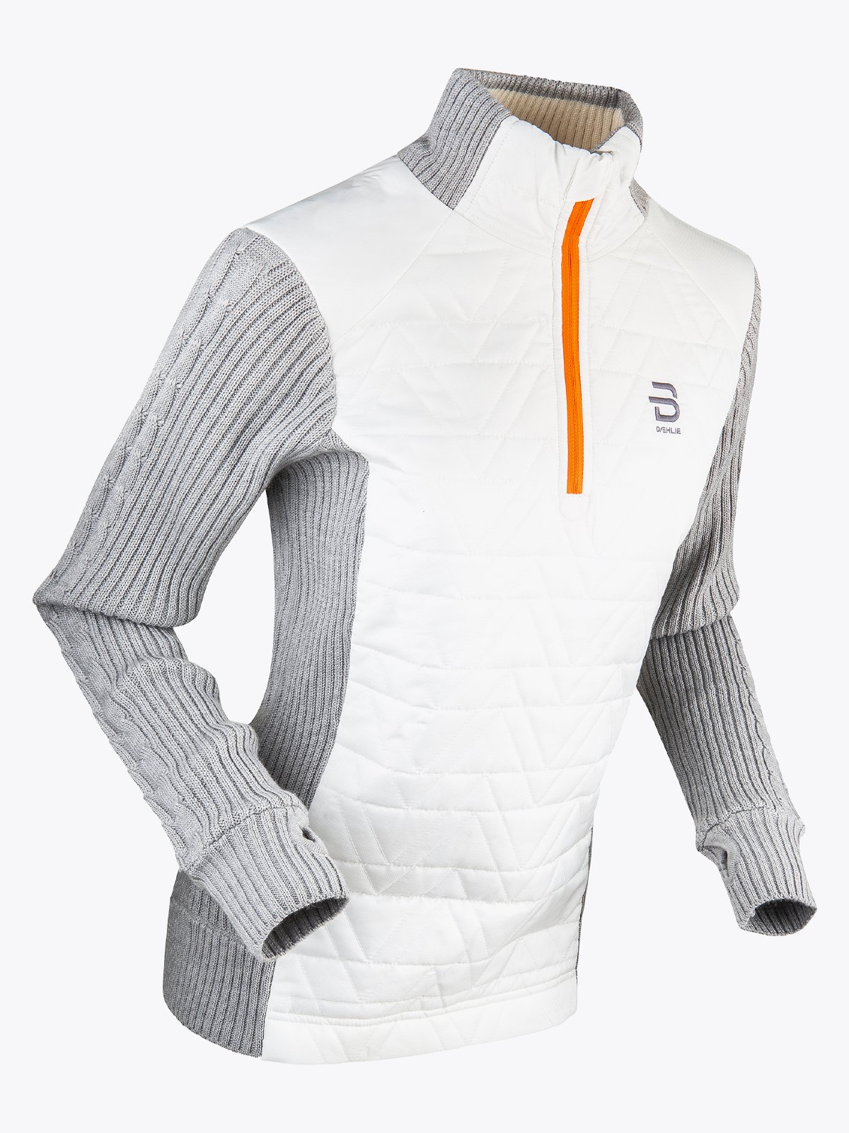 Dæhlie Half Zip Comfy Snow White