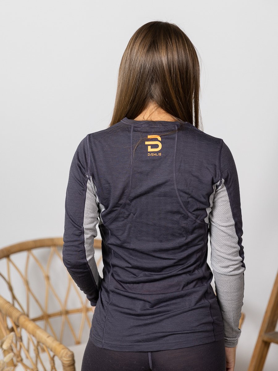 Dæhlie Training Wool Long Sleeve Nine Iron