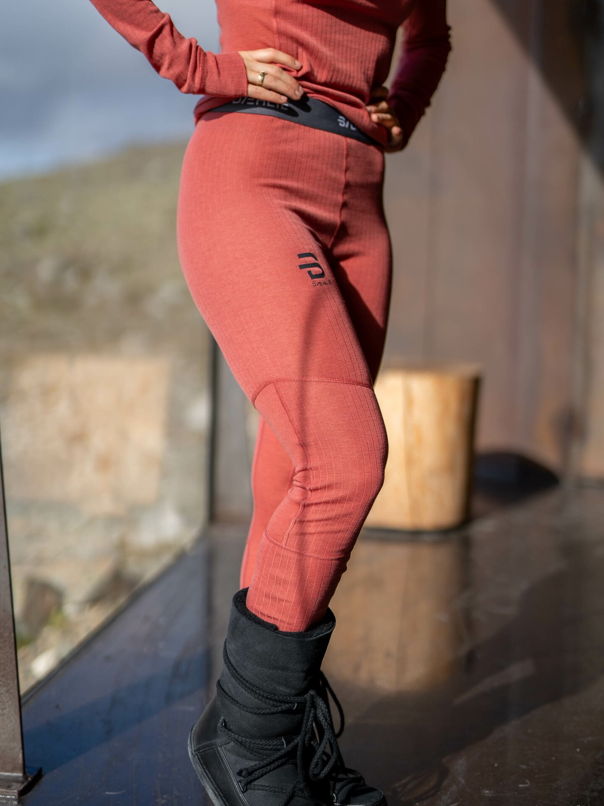 Dæhlie Performance Tech Pant Dusty Red