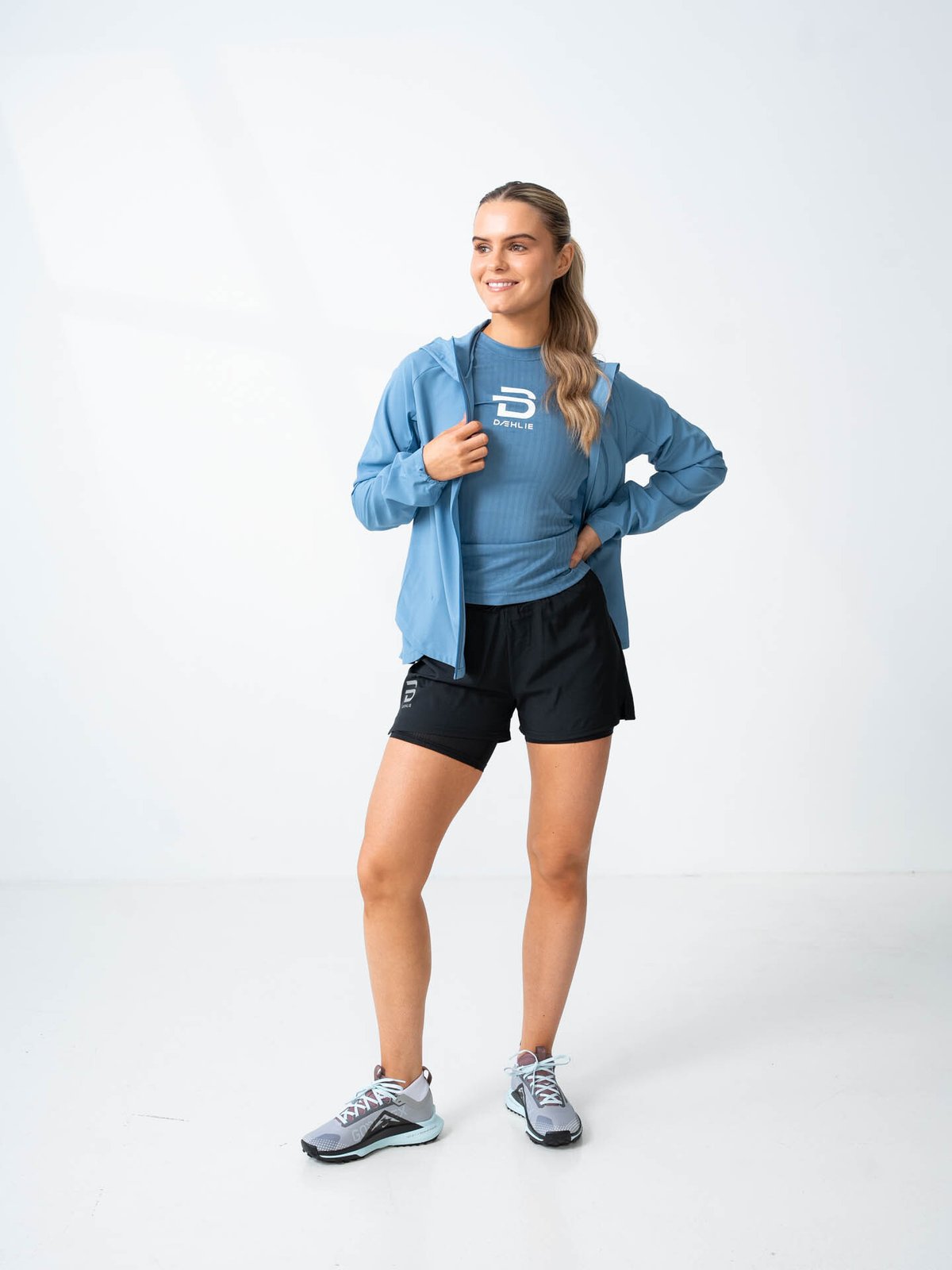 Dæhlie Endurance Tech Long Sleeve Iced Aqua
