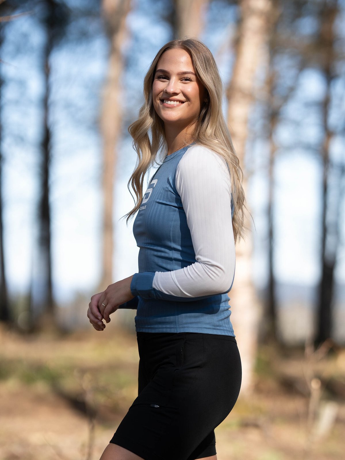 Dæhlie Endurance Tech Long Sleeve Iced Aqua