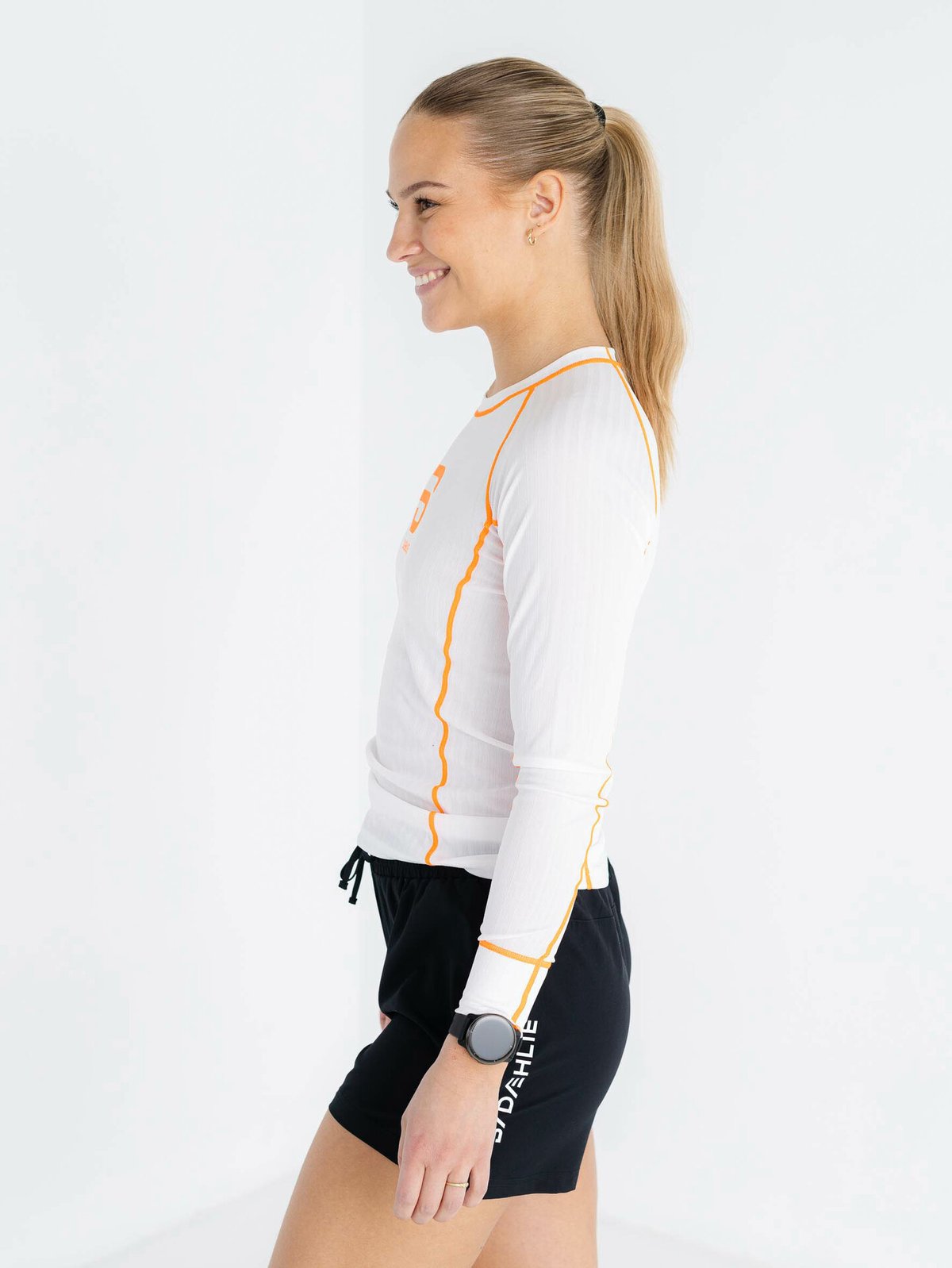 Dæhlie Endurance Tech Long Sleeve Shocking Orange