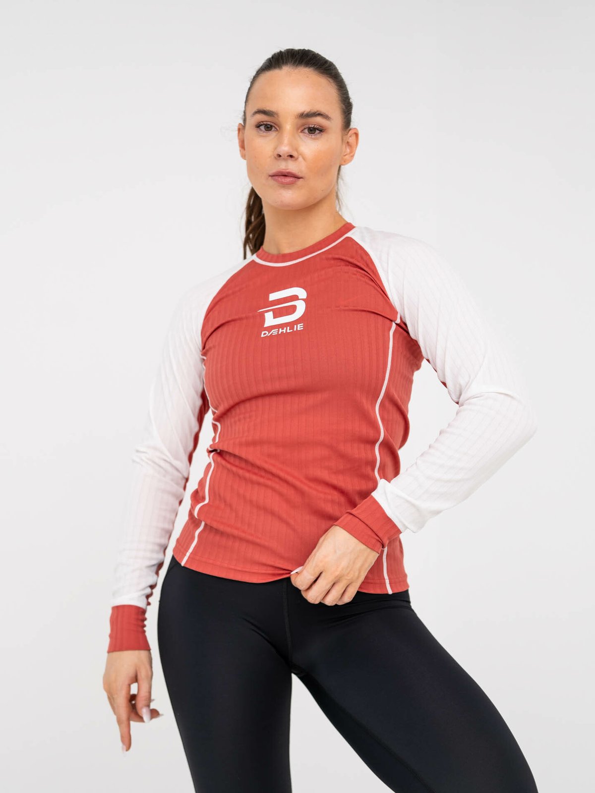Dæhlie Endurance Tech Long Sleeve Dusty Red