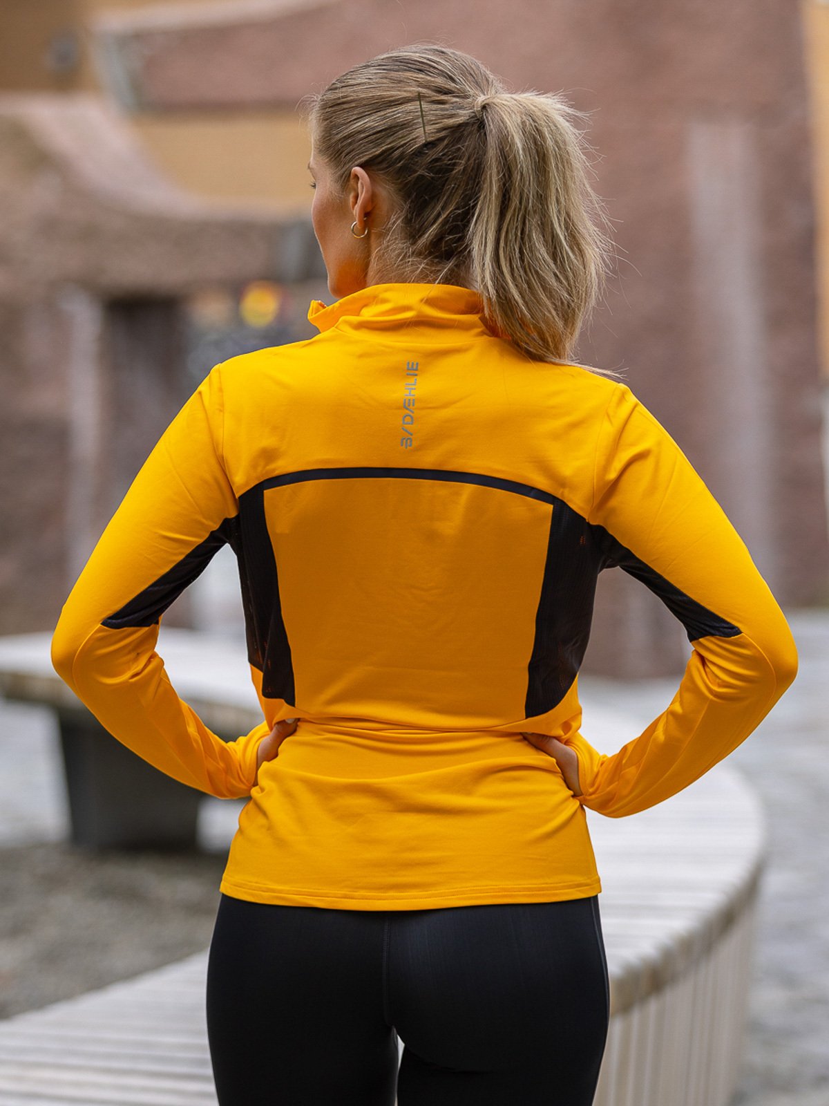 Dæhlie Long Sleeve Run wmn Gul - Get Inspired Exclusive Collection