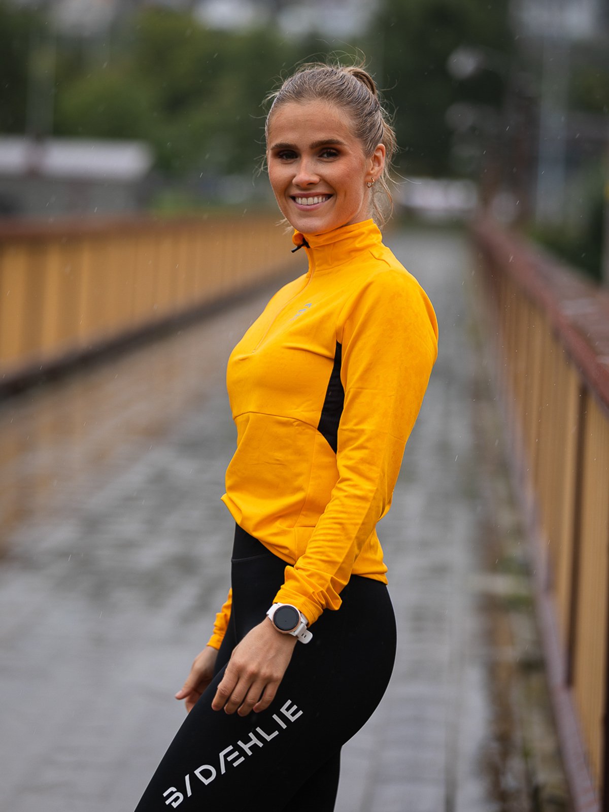 Dæhlie Long Sleeve Run wmn Gul - Get Inspired Exclusive Collection