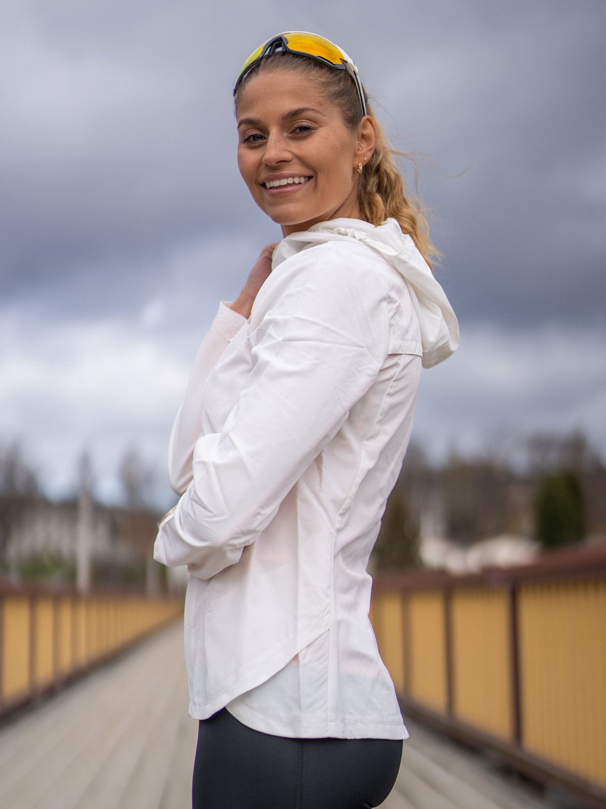 Dæhlie Jacket Run Brilliant White