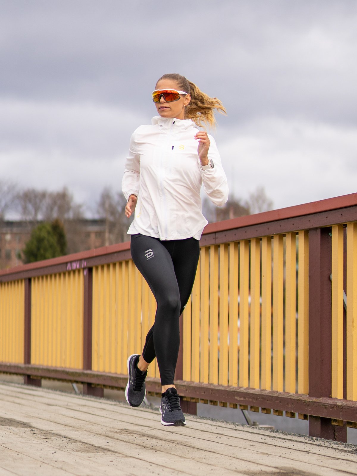 Dæhlie Jacket Run Brilliant White