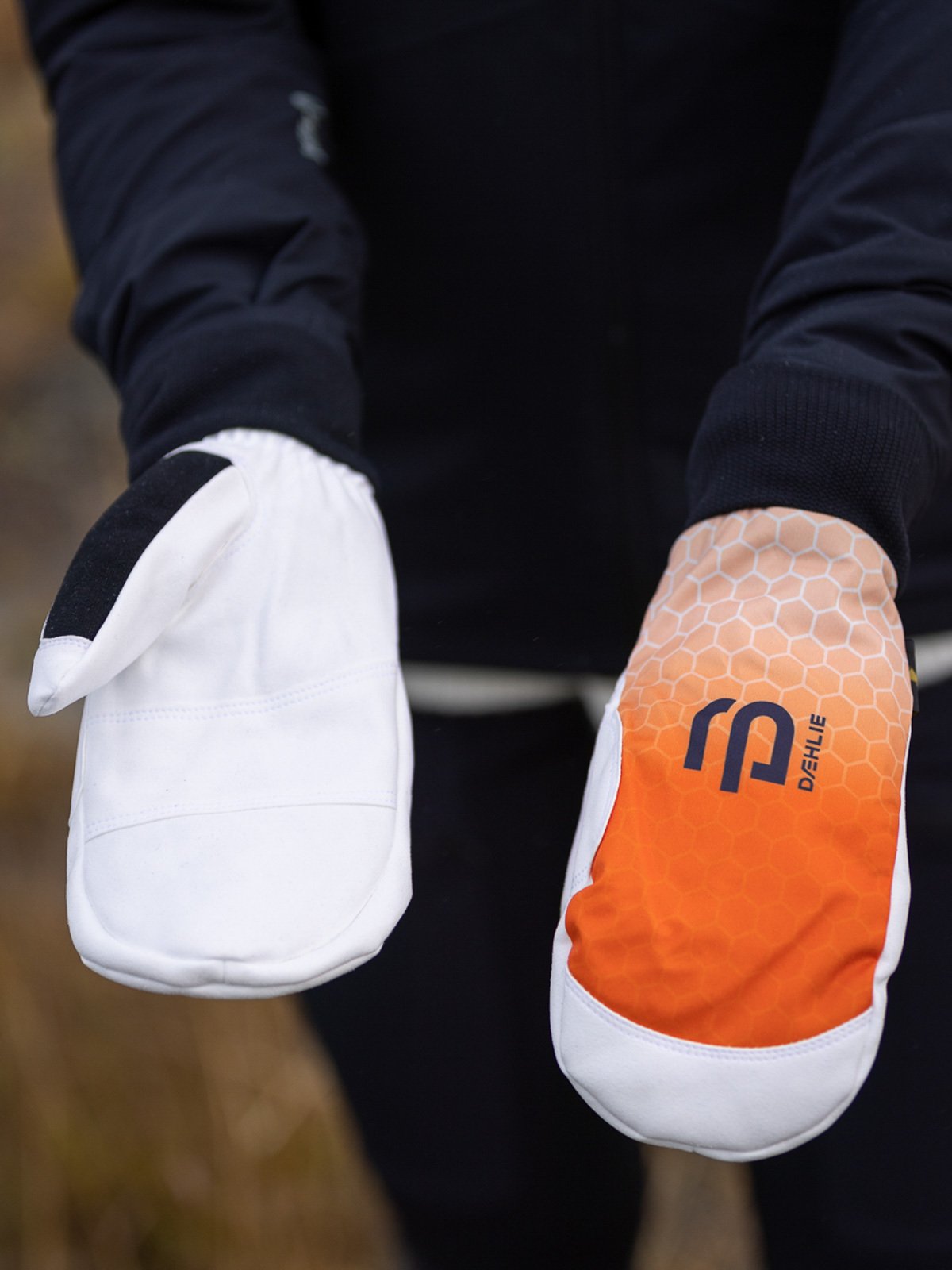Dæhlie Mitten Race Warm Shocking Orange