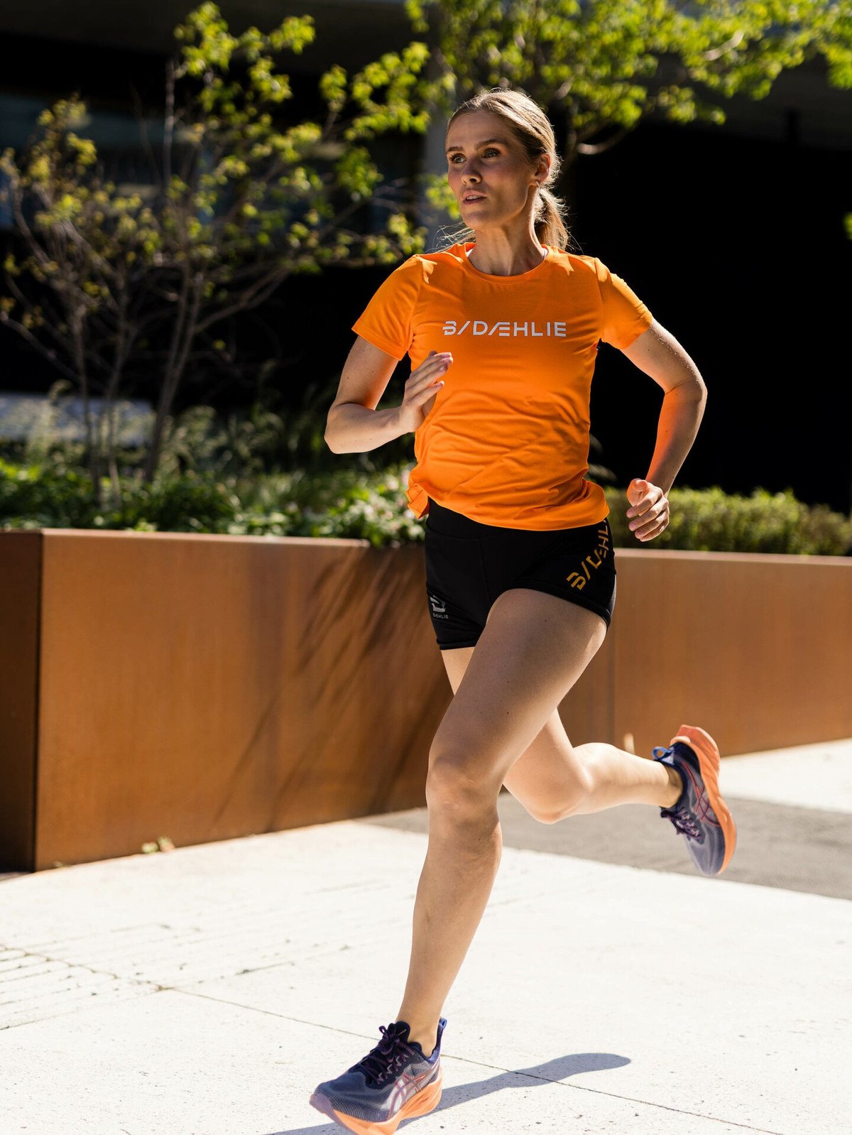 Dæhlie T-Shirt Stamina Get Inspired Exclusive Collection: Oransje