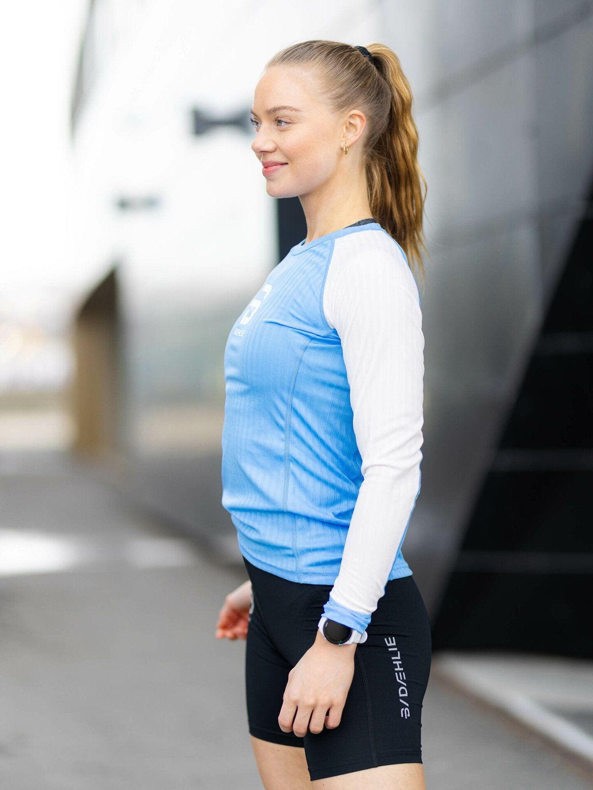 Dæhlie Long Sleeve Stamina Women Blå