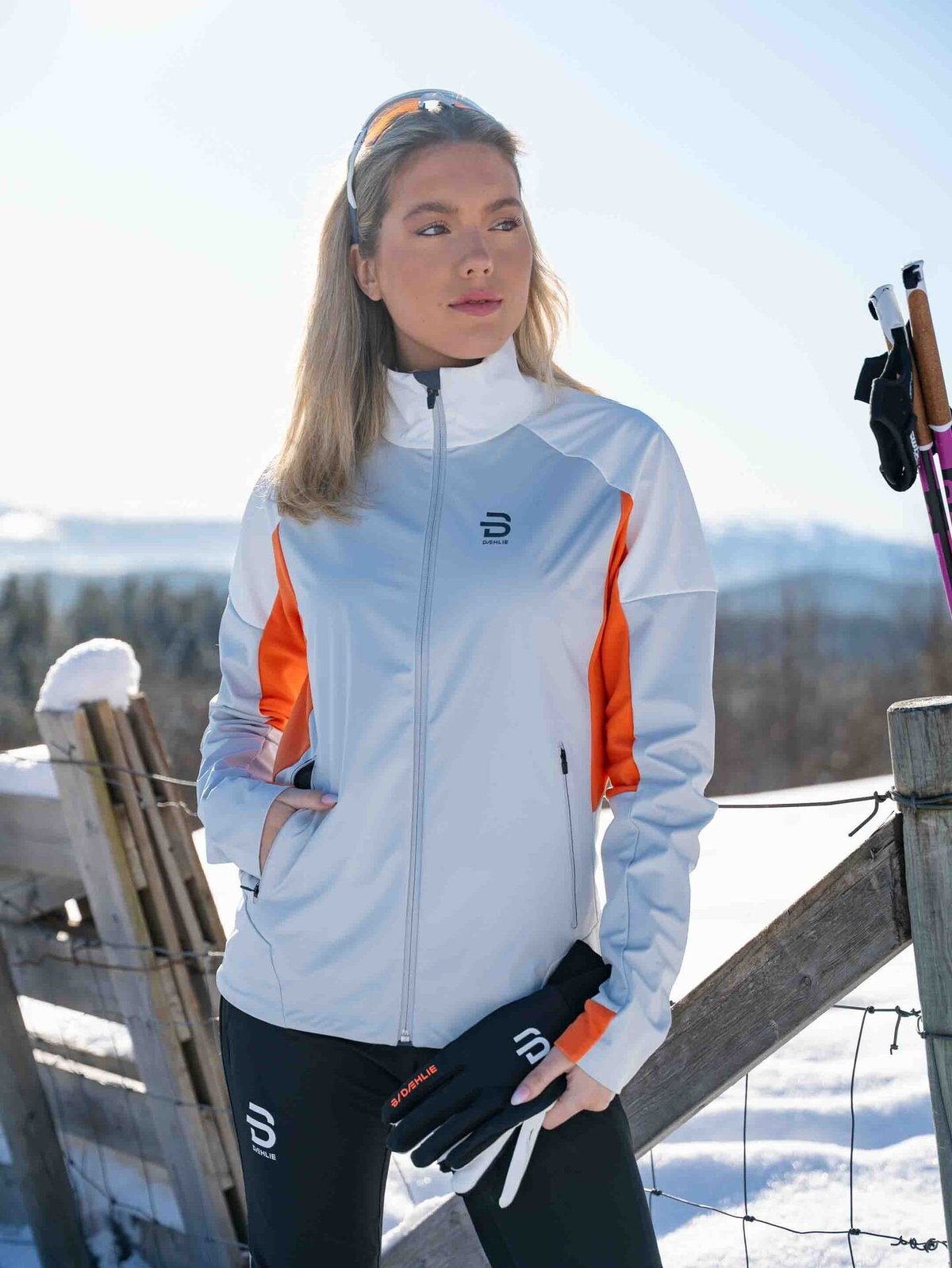 Dæhlie Jacket Legacy Wool Women Hvit