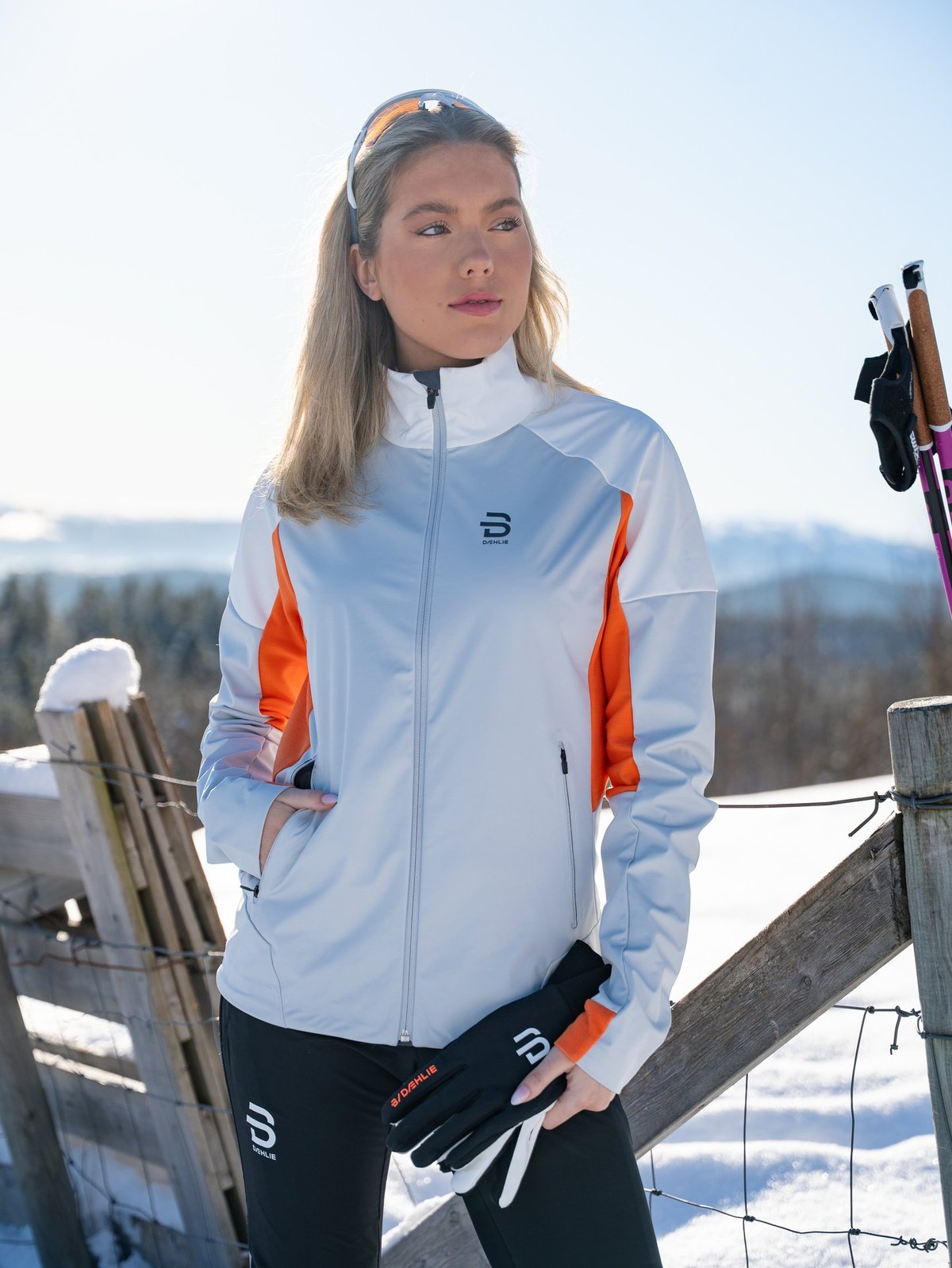 Dæhlie Jacket Legacy Wool Women Hvit