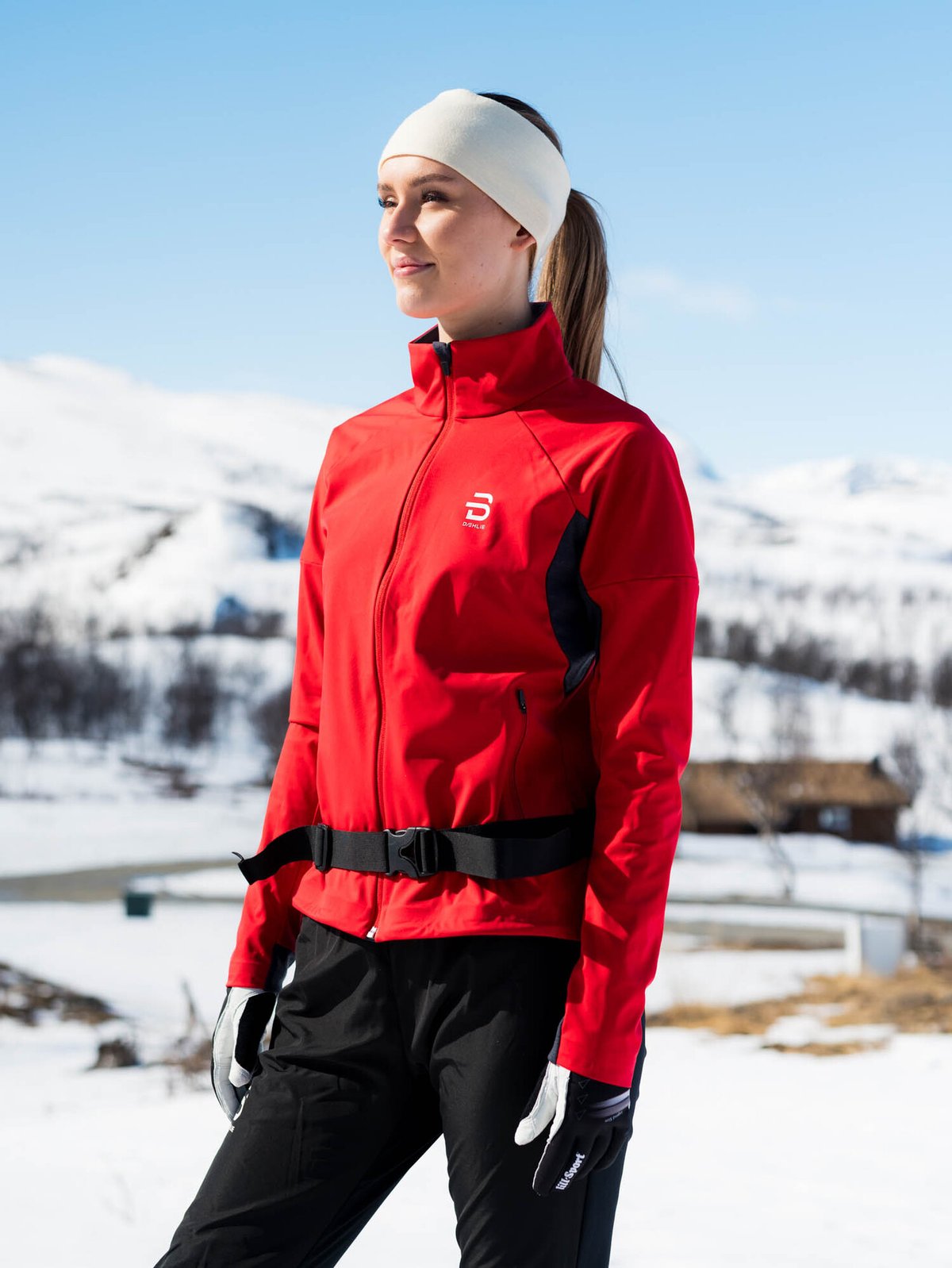 Dæhlie Jacket Legacy Wool Women High Risk Red