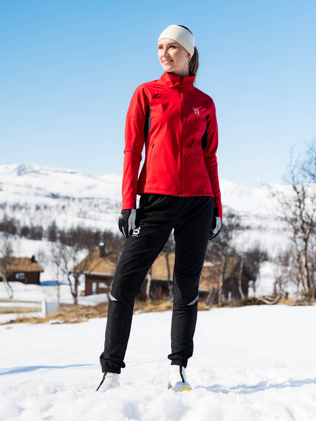 Dæhlie Jacket Legacy Wool Women High Risk Red