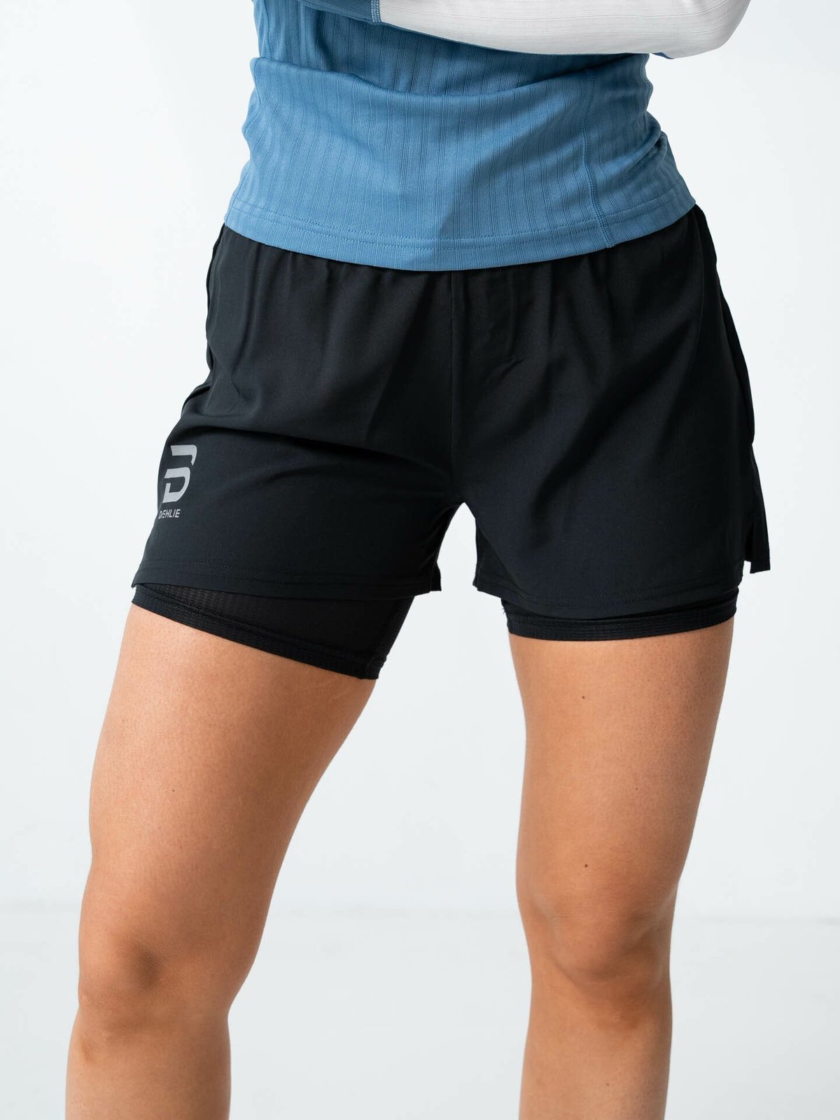Dæhlie Shorts Run 2in1 Black
