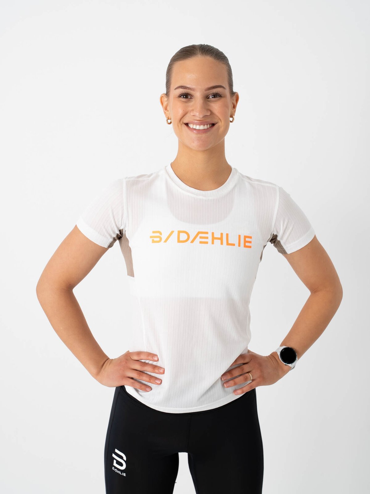 Dæhlie Training Tech T-Shirt Hvit