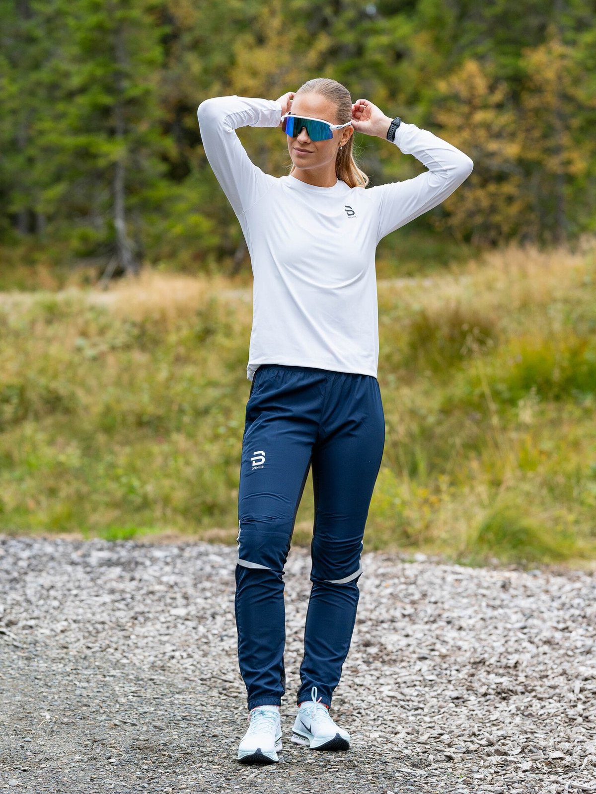 Dæhlie Long Sleeve Motion Brilliant White