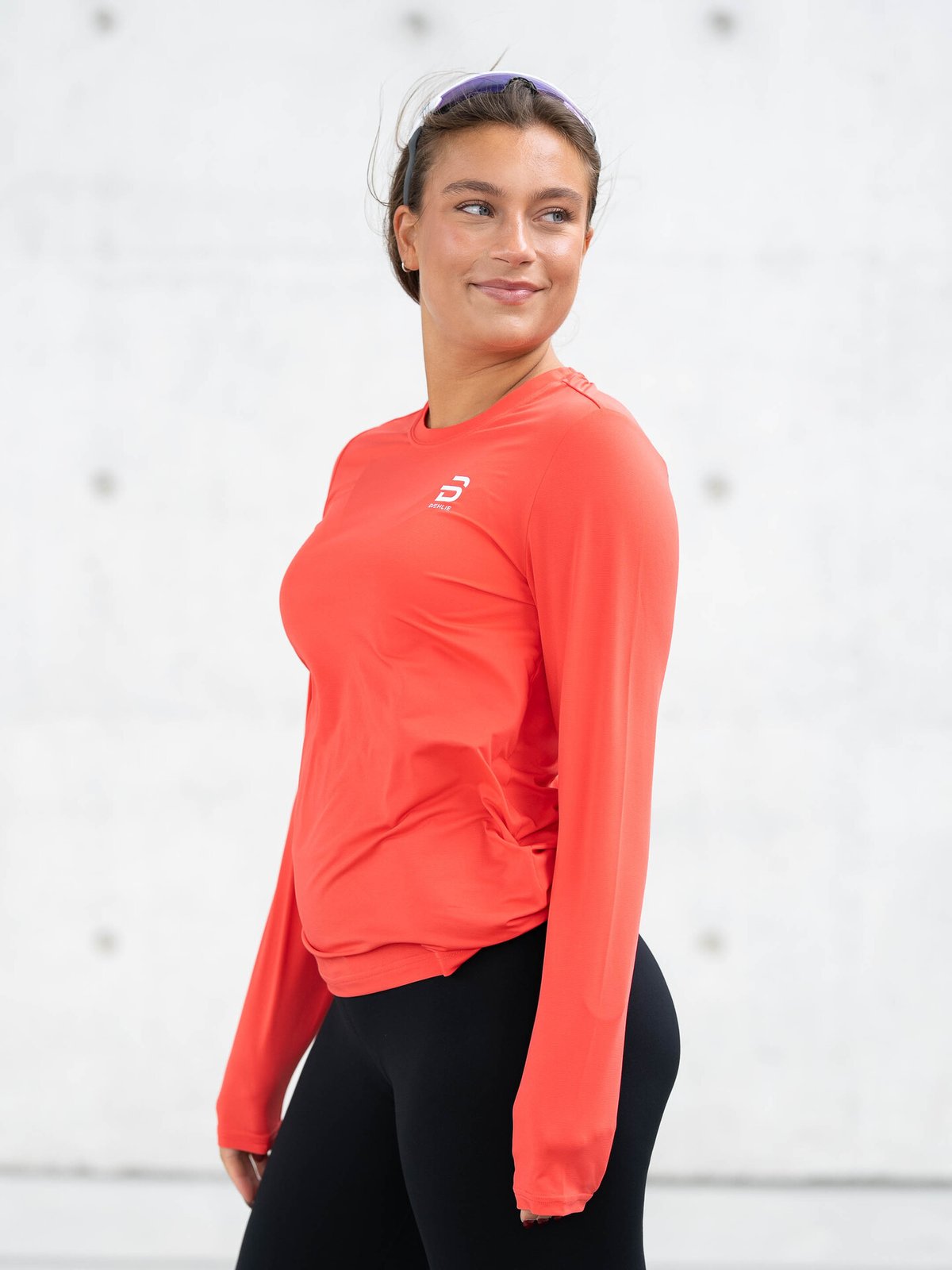 Dæhlie Long Sleeve Motion Raidiant red