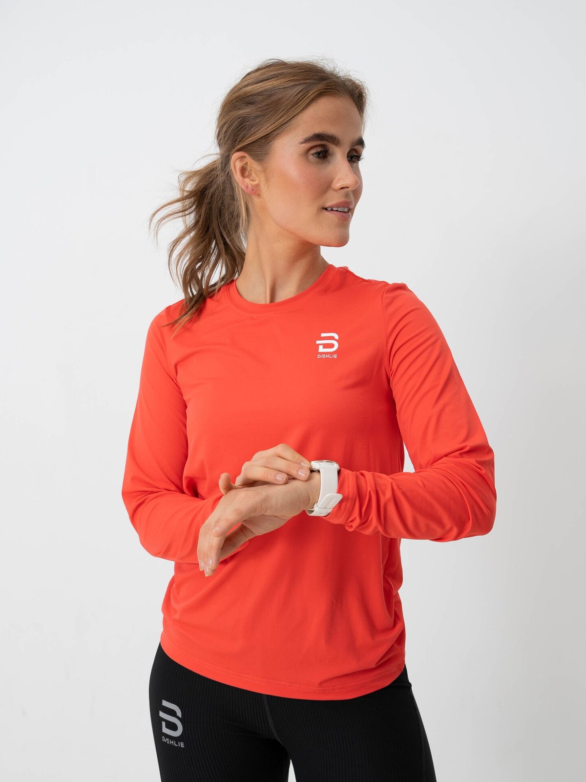 Dæhlie Long Sleeve Motion Raidiant red